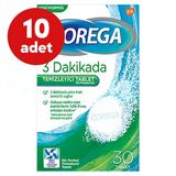 Corega 3 Dakikada Temizleyici 30 Tablet - 10 Adet - Eski Ambalaj