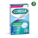 Corega 3 Dakikada Temizleyici Tablet, 30 Tablet, 5'li Set, Takma Diş Bakımı