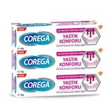 Corega 3x40 gr Yastık Konforlu Diş Protezi Yapıştırıcı Krem