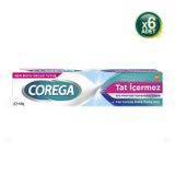 Corega 40 gr 6 Adet Gün Boyu Güçlü Tutuş Tat İçermez Diş Protez Yapıştırıcı Krem