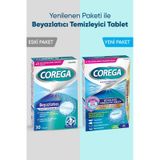 Corega Beyazlatıcı 3x30'lu Diş Protezi Temizleyici Tablet