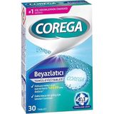 Corega Diş Protezi Beyazlatıcı Temizleyici 30 Tablet 4'ü 1 Arada Etkili Temizlik Özelliği
