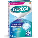 Corega Diş Protezi Temizleyici Beyazlatıcı 30 Tablet Kokuya Karşı Etkili Temizlik