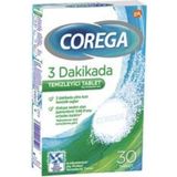 Corega Diş Protezi Temizleyici Tablet 30'lu Beyazlatıcı Özellikli Pratik Kullanım