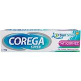 Corega Diş Protezi Yapıştırıcı Krem Tat İçermez 40 G (4'Li Paket)