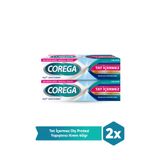 COREGA GÜN BOYU GÜÇLÜ TUTUŞ DİŞ PORTEZİ YAPIŞTIRICI TAT İÇERMEZ KREM 40 GR 2 ADET PKT254