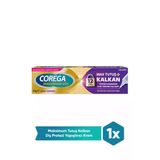 Corega Max Tutuş + Kalkan Diş Protez Yapıştırıcı Krem 40 gr
