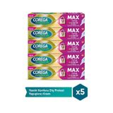 Corega Max Tutuş + Konfor Diş Protezi Yapıştırıcı Krem 5 x 40 G