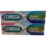 Corega Naneli Ağız ve Diş Bakımı Süper Protez Yapıştırıcı Krem 40GR x 2 Parça Hoş Aroma