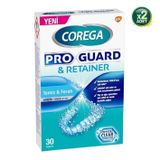 Corega Proguard & Retainer 30'lu Protez Temizleme Tableti (2 paketi)
