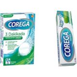 Corega Protez Temizleyici 30 Tablet Protez Yapıştırıcı Krem Naneli 40 Gr