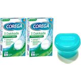 Corega Sensodyne Mavi Diş Kabı Beyazlatıcı 30'lu Tablet Temizleyici Özellikli
