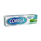 Corega Süper Diş Protezi Yapıştırıcı Krem Naneli 40 gr Ferah Nane Aroması ile 3 Yönlü Tutuş