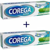Corega Süper Naneli 3 Yönlü Tutuş Diş Protez Yapıştırıcı Krem 40 gr - 2 Adet Ferah Aroma
