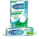 Corega Süper Protez Yapıştırıcı Krem 40 Gr +Corega Cleanser Bio Protez Temizleme Tableti 30'lu