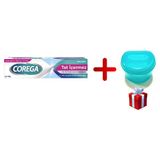 Corega Tat Içermez Yapıştırıcı Krem 40GR + Corega Protez Diş Saklama Kabı