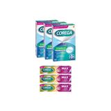 Corega X3 3 Dakikada Diş Protezi Temizleyici 30 Tablet + X3 Max Tutuş + Konfor Protez Yapıştırıcı 40 gr