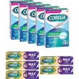 Corega X5 3 Dakikada Diş Protezi Temizleyici 30 Tablet + X5 Max Kontrol + Tutuş Protez Yapıştırıcı 40 gr
