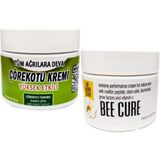 Çörek Otu Kremi Orta Boy 100 ml Krem + Bee Cure Krem 150 ml / Sırt Bel Kas Diz Dirsek Iskelet Agrilarina Masaj Seti - 1er