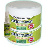 Çörek Otu Teskin Kremi 2 Adet 200 ml Yeşil Kavanoz + 30 ml Çörek Otu Yağı - Gizli