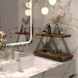 Corelle Kitchen Üçgen Masa Servis Rafı Dekoratif Mutfak Banyo Düzenleyici