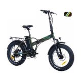 Corelli Broster Valco Fat Bıke Elektrikli Katlanır Bisiklet 42CM Md 20 Jant 7 Vites Metalik Kahve - Kahverengi