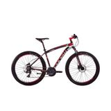 Corelli Dusty 2.0 HD Fren Shimano 21 Vites 26 Jant Siyah Kırmızı Beyaz 18 Kadro Dağ Bisikleti