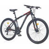 Corelli Felix 1.1 - 18'' (L) Kadro - 27.5 Jant - Dağ Bisikleti - Siyah - Kırmızı / Gri - Çok Renkli