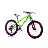 Corelli Jump Up - 24 Jant 12'' Kadro 9 Vites Dağ Bisikleti - Sarı / Mor Rainbow Siyah