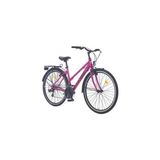 Corelli Nuptse-l Şehir Bisikleti 459h V 28 Jant 21 Vites Pembe Siyah