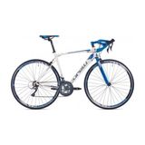 Corelli Sprint KR100 28 Jant 16 Vites V Fren Yol Yarış Bisikleti Beyaz Mavi Gri 48 Kadro - Beyaz - Mavi