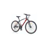 Corelli Trivor Shimano Koyu Gri Kırmızı Beyaz 5.1 V Fren 21 Vites 28 Jant 18 Kadro Şehir Tur Bisikleti