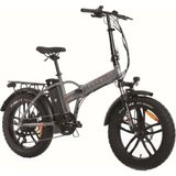 Corelli Voniq Eco Mag Fat Bike 42 cm MD 20 Jant 7 Vites Gray Elektrikli Katlanır Bisiklet