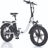 Corelli Voniq-S Eco Mg 20 Jant 42K H.disk Folding Fat Bike Elektrikli Bisiklet Krem
