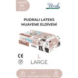 Coremed LATEKS PUDRALI MUAYENE ELDİVENİ L-1 PAKET 100'LÜ