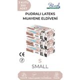 Coremed LATEKS PUDRALI MUAYENE ELDİVENİ S-1 Koli-20 Paket-2000'li