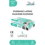Coremed LATEKS PUDRASIZ MUAYENE ELDİVENİ L-1 PAKET 100'LÜ