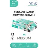 Coremed LATEKS PUDRASIZ MUAYENE ELDİVENİ M-1 PAKET 100'LÜ