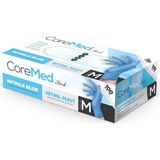 Coremed Nitril Mavi Pudrasız Muayene Eldiveni M - 1 Koli 20 Paket 100 Lü