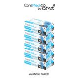 COREMED Nitril Mavi Pudrasız Muayene Eldiveni XL - 5 Paket 100 lü