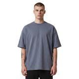 Corin Oversize Erkek Antrasit Günlük Stil T-Shirt 26YE0016-KGRI