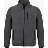 Çorlu İş Elbiseleri 3 Cep Gri Polar Mont - 5XL