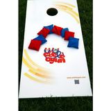 Corn Hole Oyunu Ahşap 8 Adet Mısır Torbası Dahil Corn Hole Set