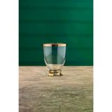 Cornella CR-1738 Line Dekoratif Cam Vazo Gold Küçük