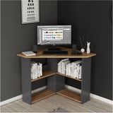 Corner Çalışma Masası - 80x73x73 - Ceviz