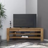 Corner Tv Sehpası, 120 Cm – Köşe Tasarım Antik Ceviz