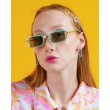 Corney Design Azure Turkuaz Güneş Gözlüğü | Kadın Erkek Unisex