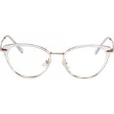 Corney Design Monica Şeffaf Cat Eye Gözlük (Mavi Işık Filtreli)