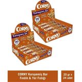 Corny Kuruyemiş Bar Fındık Yer Fıstığı 20 gr x 24 Adet