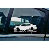 Corolla S XRS Kelebek Cam Araba oto Sticker 19 cm 2 Adet